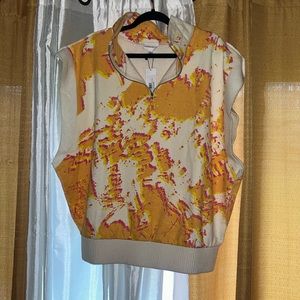 Cap sleeve men’s top